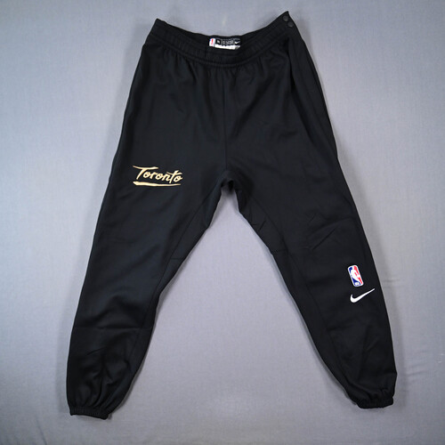 Image of Flynn, Malachi - Toronto Raptors - Game-Issued City Edition Pants - 2020-21 NBA Season