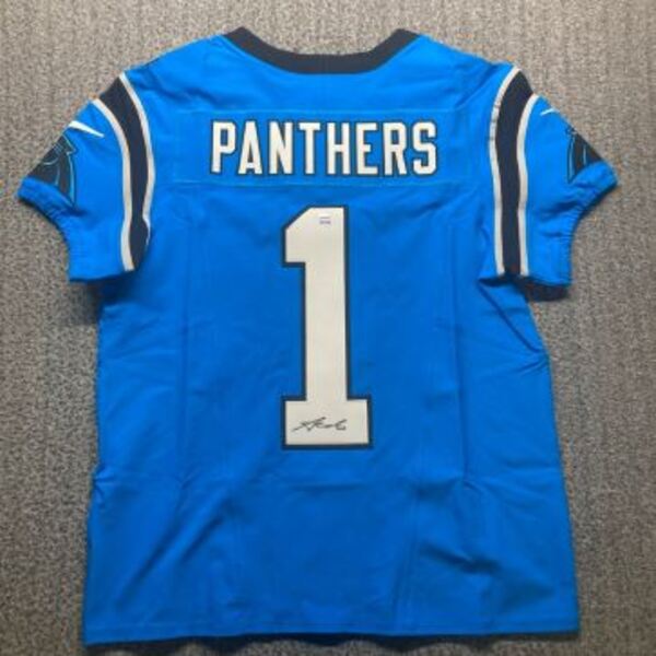 NFL - Panthers Tetairoa McMillan Signed Authentic Jersey