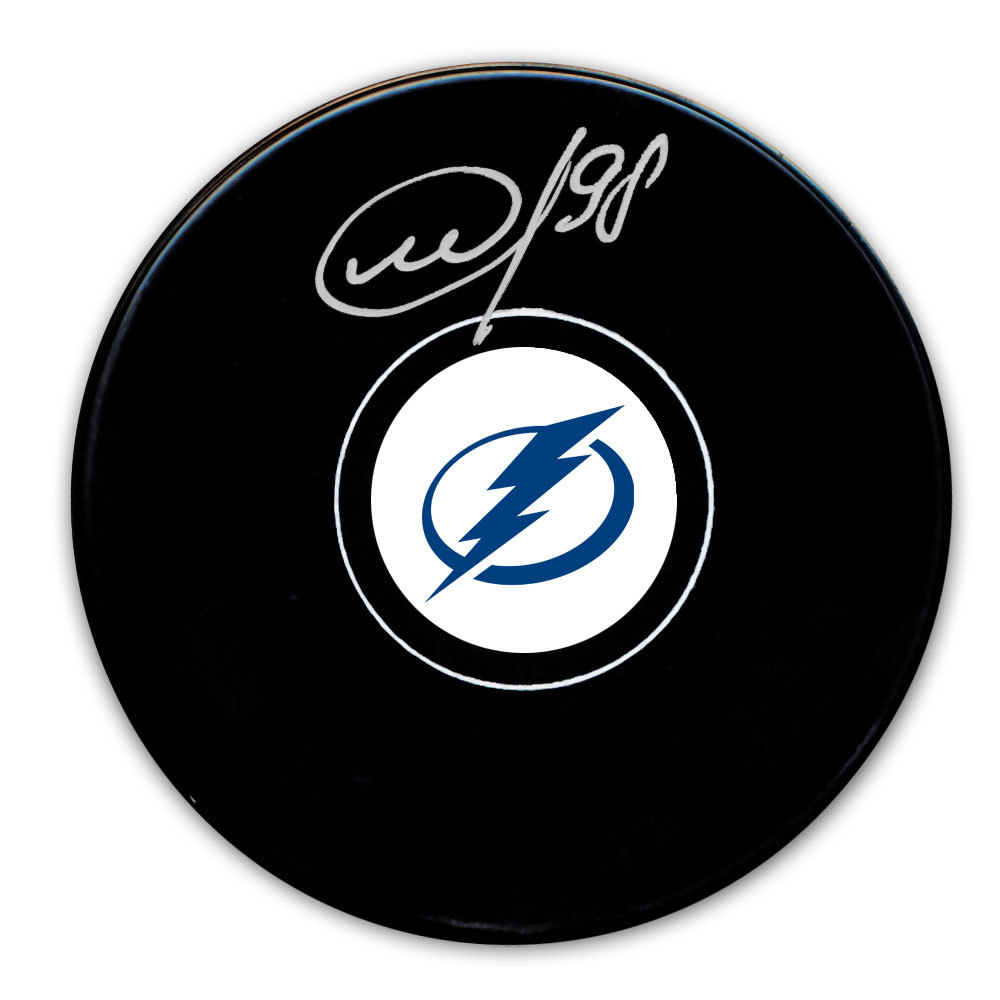 Mikhail Sergachev Tampa Bay Lightning Autographed Puck