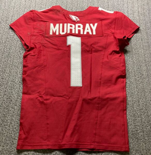Crucial Catch - Cardinals Kyler Murray Game Used Jersey (9/29/24) Size 4...