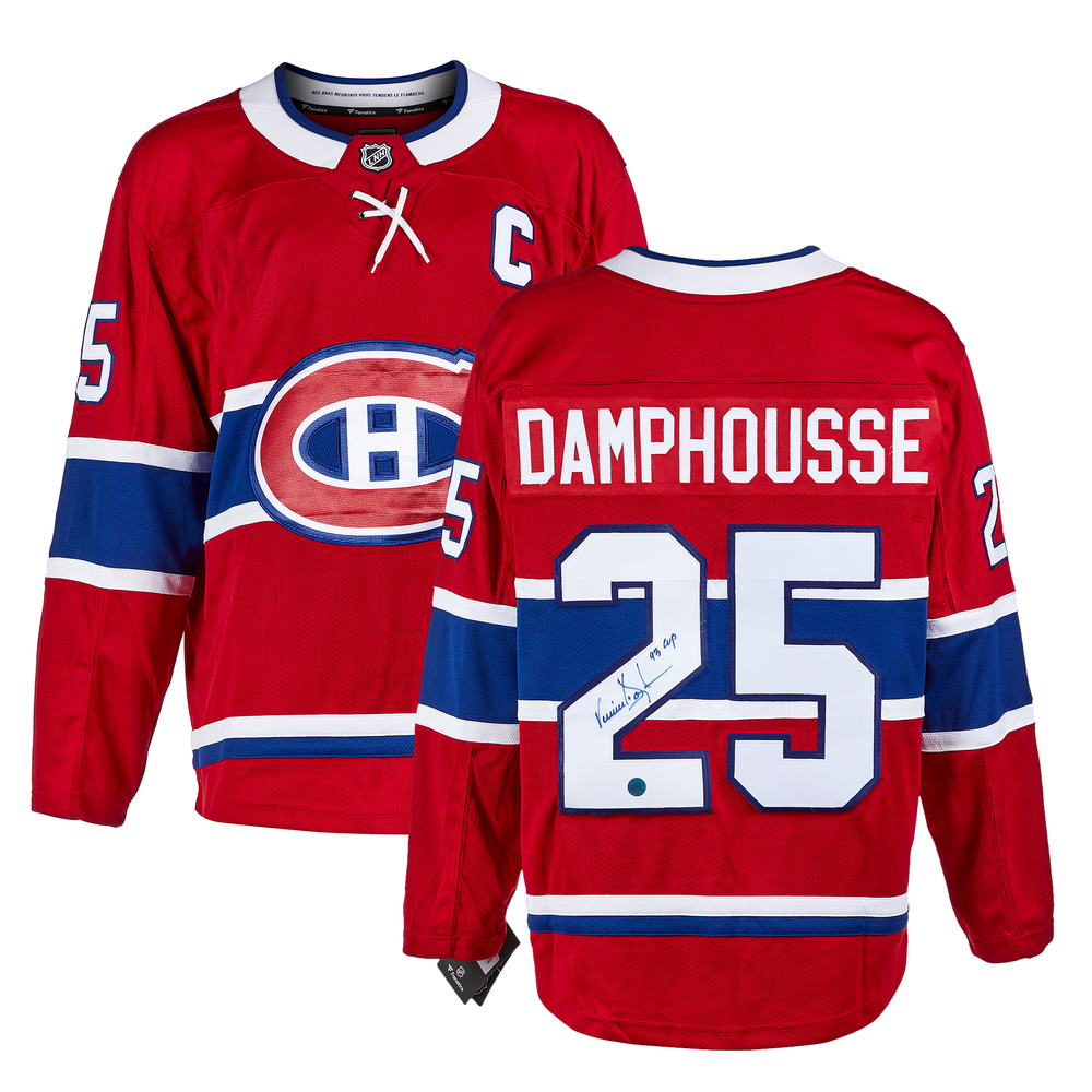 Vincent Damphousse Signed Montreal Canadiens Fanatics Breakaway Jersey