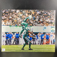 Jets -  Multi Sign Metal Picture  (14x11) Signed By Jamal Adams And Marc...