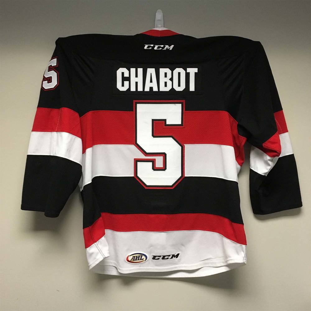 AHL Authentic Belleville Senators Regular Season Jersey Worn by 5