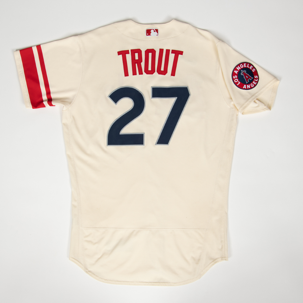2022 Mike Trout City Connect Game Used Jersey FIRST RELEASE (6/28/22