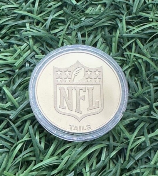 Packers @ Bears - Game Used Flip Coin - America 250 Logo - 2026 NFL Play...
