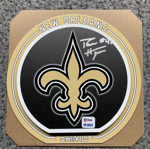 Legends - Saints Roman Harper Signed 3D Metal Wall Art (8x8)