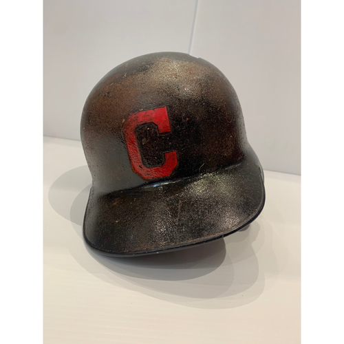Francisco Lindor Team Issued Batting Helmet - 2018 Postseason