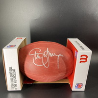 HOF - 49ers Steve Young Signed Authentic Football