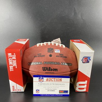 NFL - 49ers Talanoa Hufanga Signed Authentic Football with Pro Bowl Logo