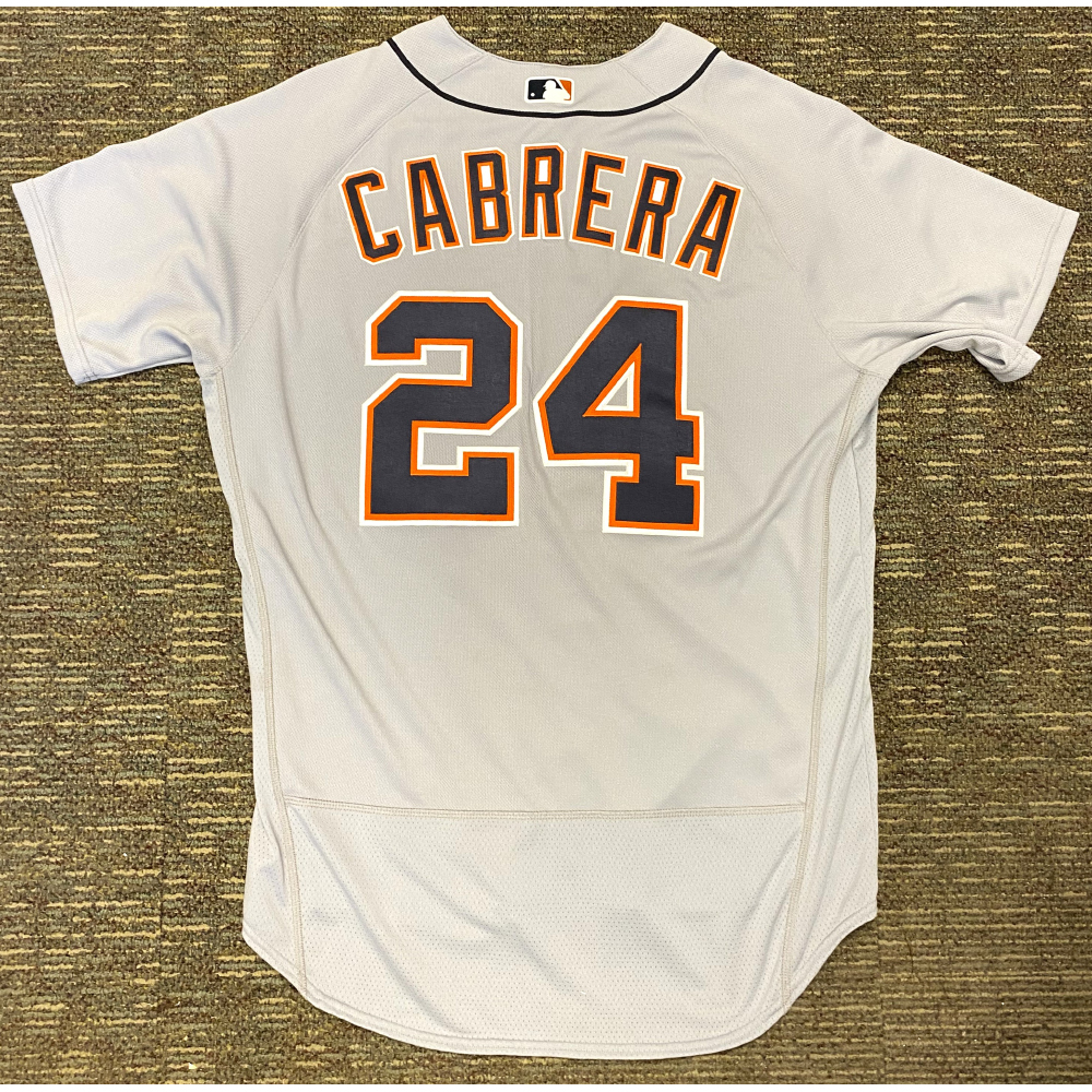 Detroit デトロイト ベースボールシャツ ホワイト MLB CABRERA Miguel Cabrera # Detroit Tigers Boys White Home - 133403504