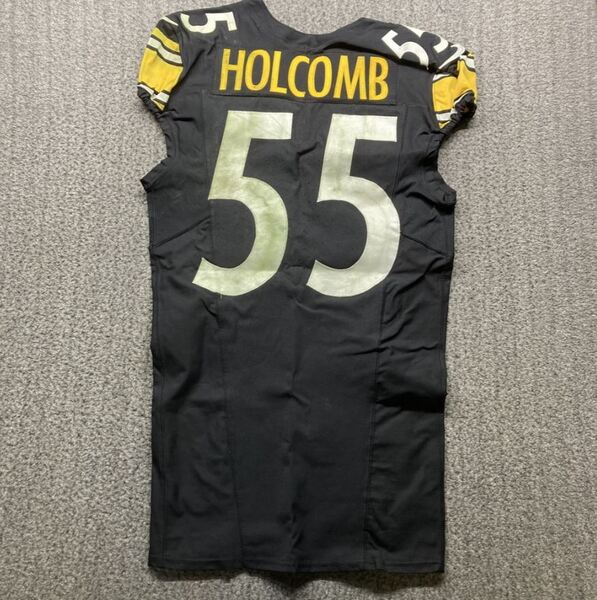 Crucial Catch - Steelers Cole Holcombe Game Worn Jersey (10/29/23) Size 40