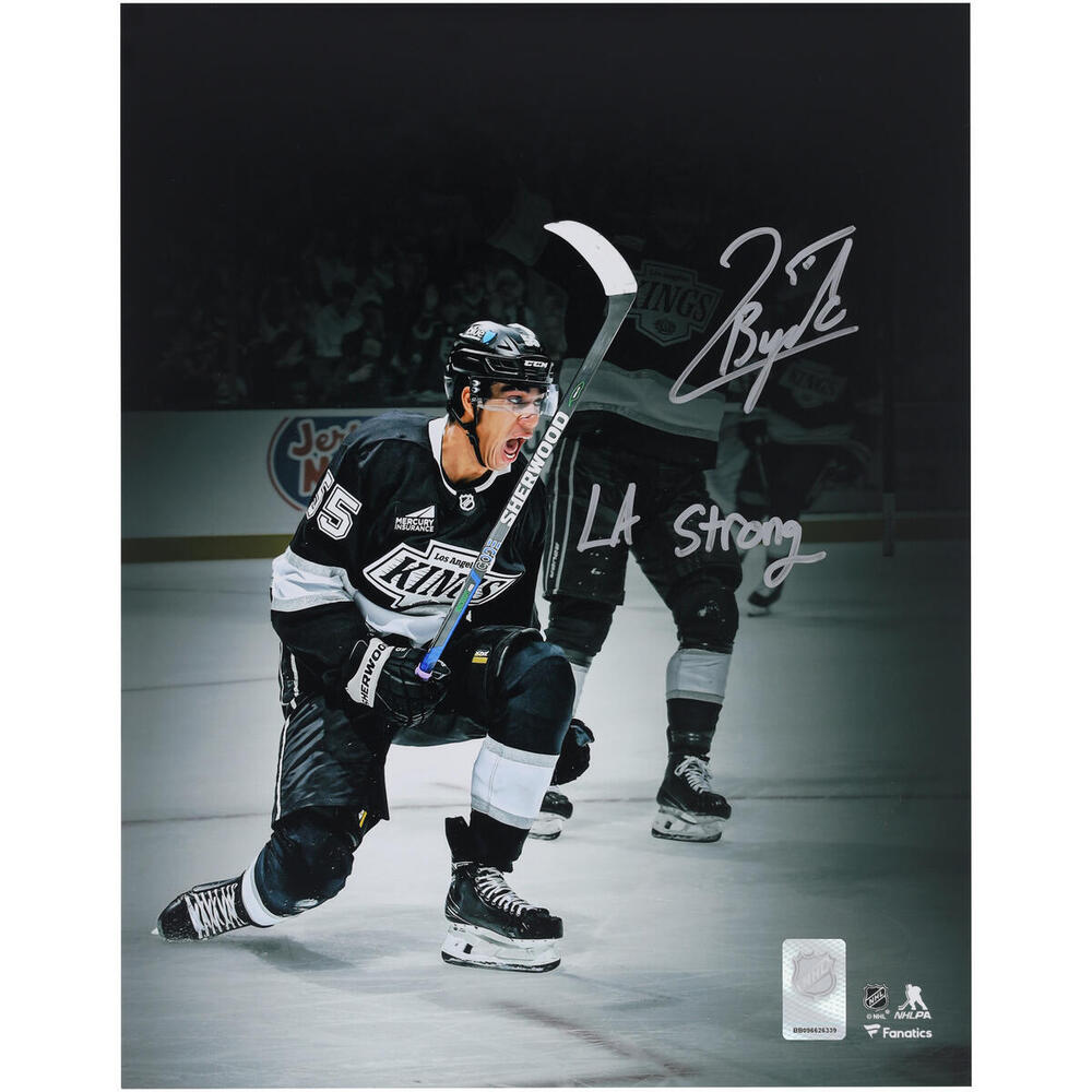 Quinton Byfield Los Angeles Kings Autographed 11