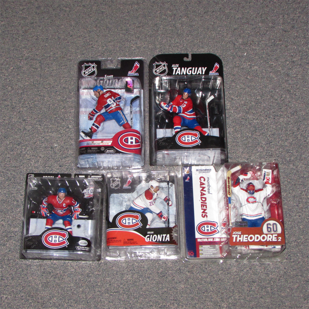 Montreal Canadiens McFarlane Figurine Lot