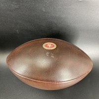 NFL - Chiefs Super Bowl LIV Game Used Football Chiefs Defense / 49ers Of...