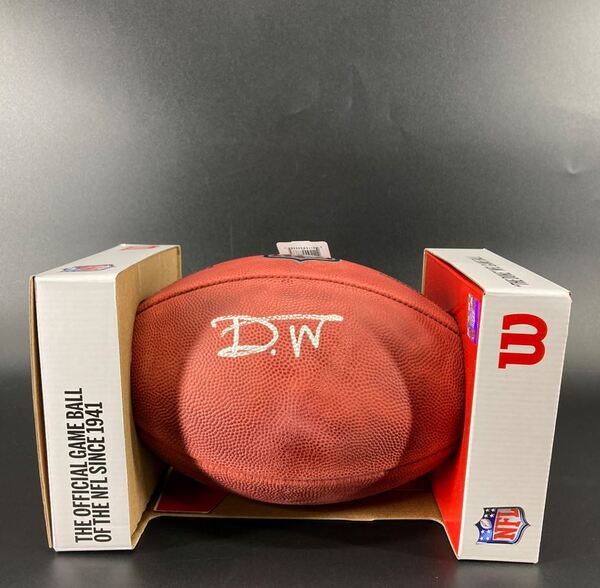 NFL - Seahawks Devon Witherspoon Signed Authentic Football