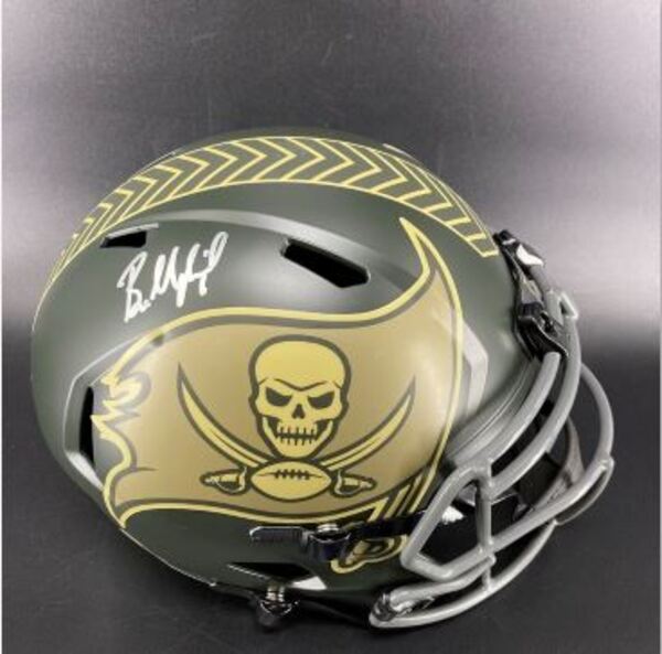 NFL - Buccaneers Baker Mayfield Signed STS Replica Speed Helmet