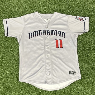#11 Kevin Parada Rumble Ponies Road Gray Jersey
