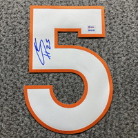 NFL - Broncos Chris Harris Signed Jersey Number