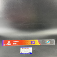 NFL - Dolphins Tyreek Hill 2023 Pro Bowl Games Nameplate Special Edition...