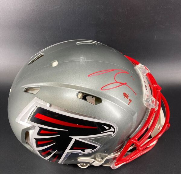 NFL - Falcons Bijan Robinson Signed Authentic Flash Speed Helmet