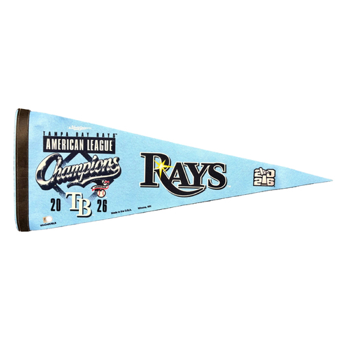 Photo of ALCS Game 6 Clubhouse Celebration Prop: American League Champions Logo Pennant - October 19, 2026 v CLE