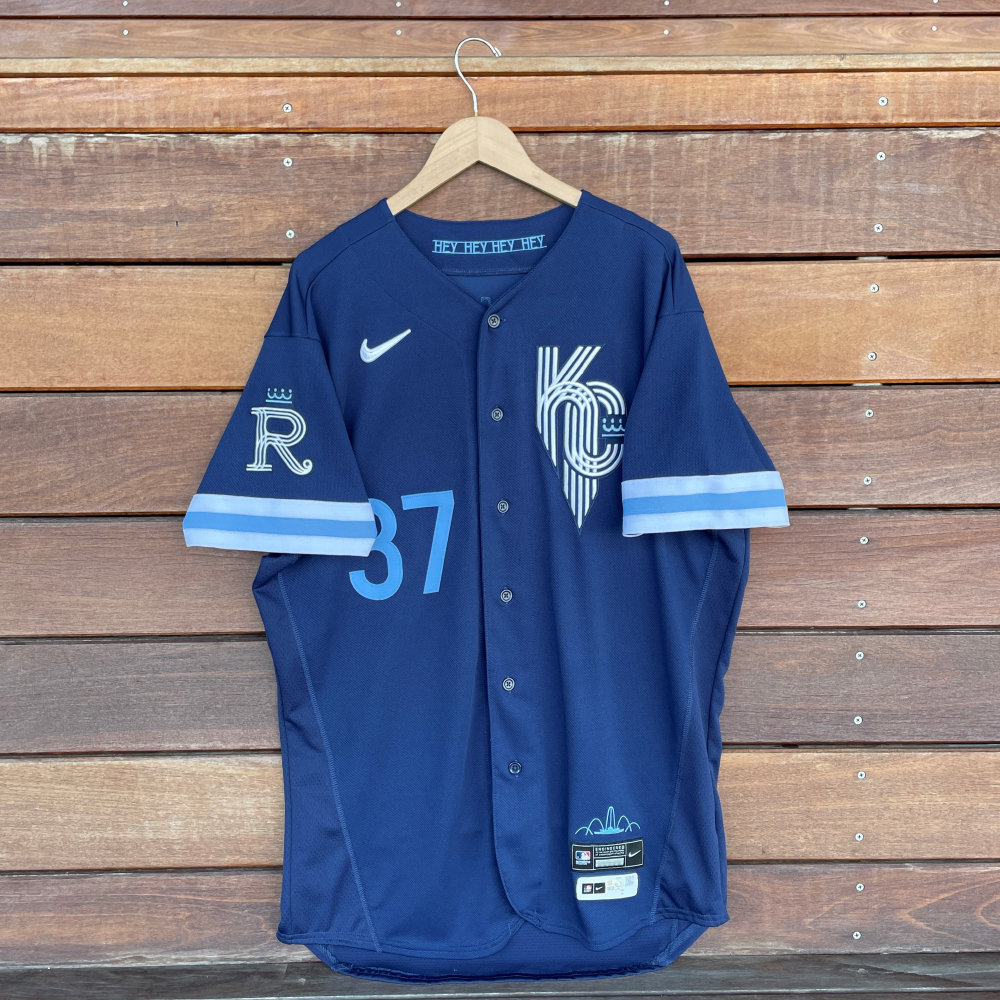 GameUsed City Connect Jersey Jackson Kowar (NYYKC 9/29/23) Size 46