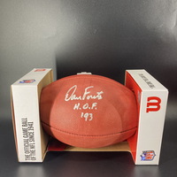 HOF - Chargers Dan Fouts Signed Authentic Football