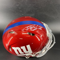 NFL - Giants Saquon Barkley Signed Authentic Flash Speed Helmet