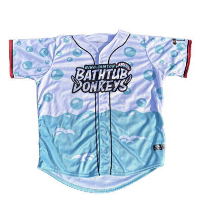 #8 Aaron Bray Binghamton Bathtub Donkeys Jersey