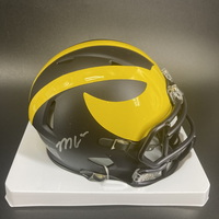 NFL - Michigan Mason Graham Signed Mini Helmet