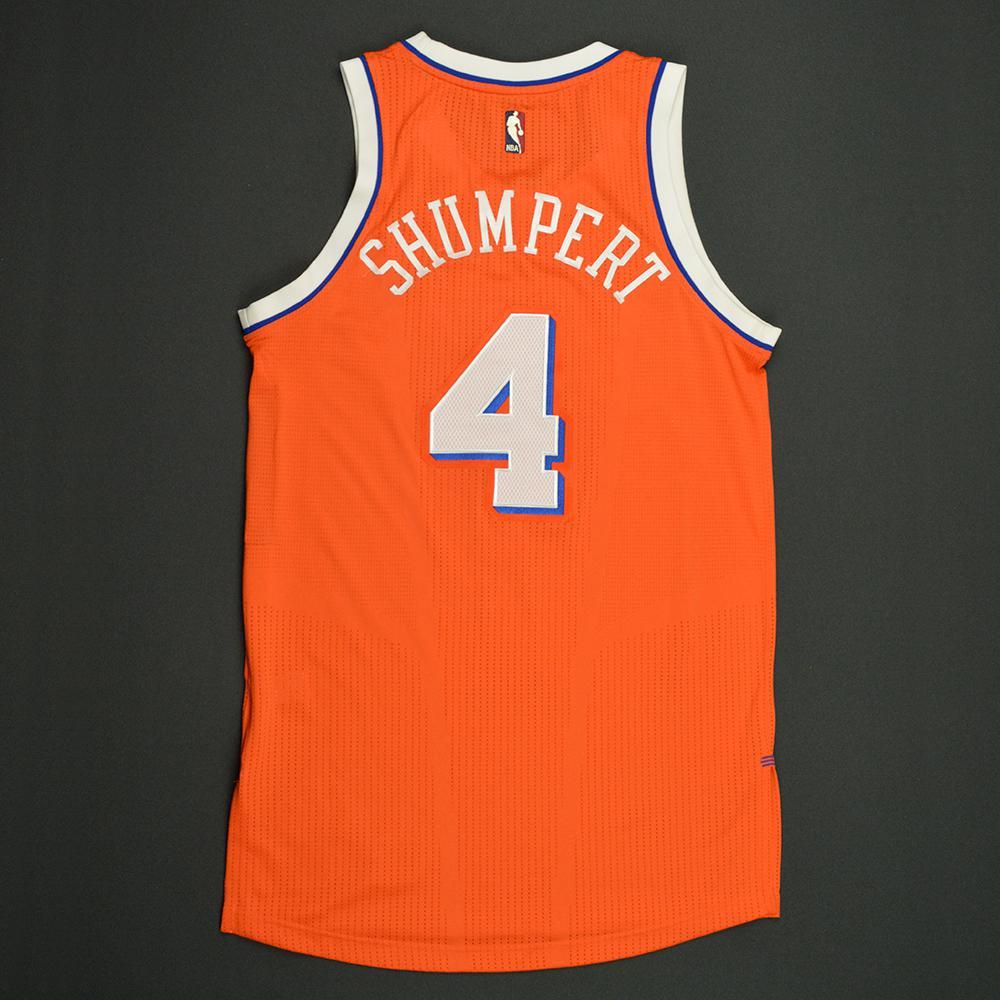 Iman Shumpert Cleveland Cavaliers GameWorn Orange '198687 Road