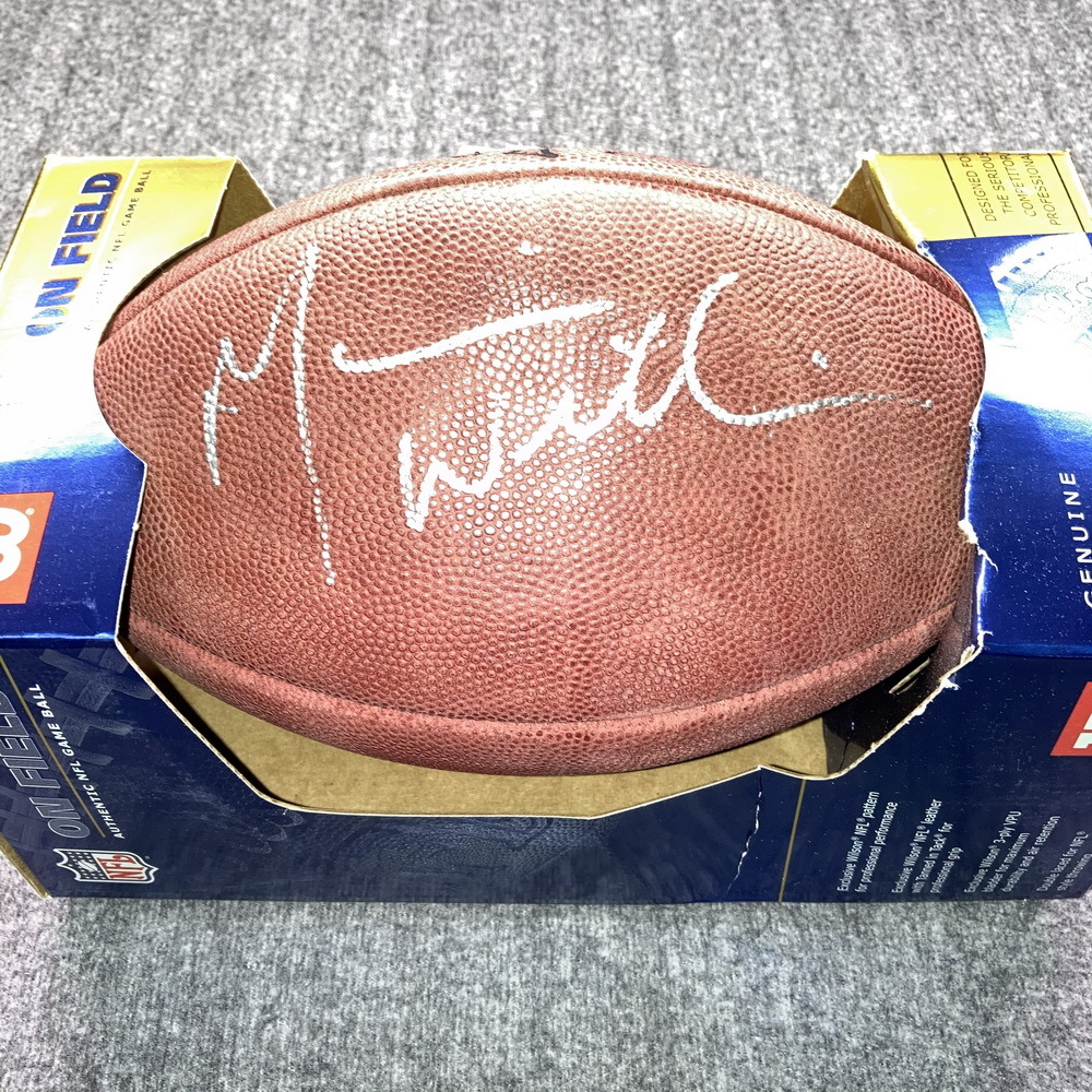 NFL - Texans Mario Williams Signed Authentic Football | The official ...