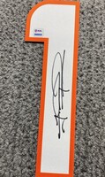 NFL - Broncos Justin Simmons Signed Jersey Number