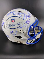 NFL - Multi Sign NFL Foundation Replica Helmet Signed By Over 20 Pro Bow...