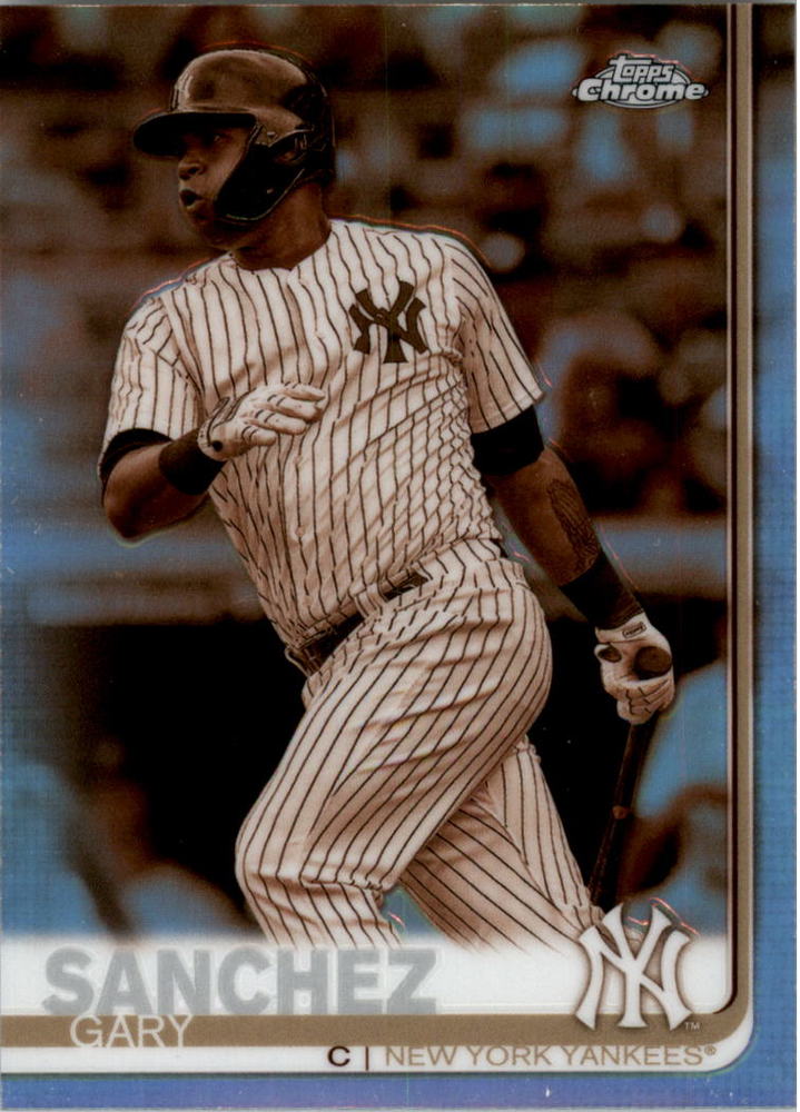 2019 Topps Chrome Sepia Refractors #22 Gary Sanchez