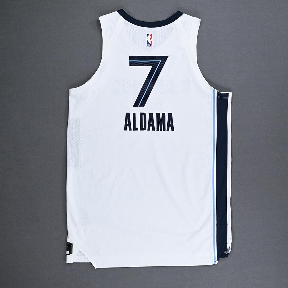 Santi aldama memphis grizzlies kia nba tip off 2022 game worn