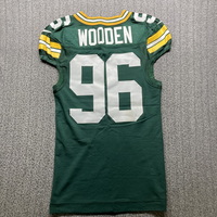Sao Paulo Game - Packers Colby Wooden Game Worn Jersey 9.6.24 Size 44 wi...