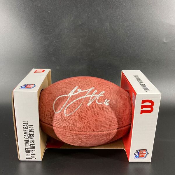 NFL - Lions Jared Goff Signed Authentic Football with Lions Logo