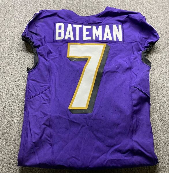 STS - Ravens Rashod Bateman Game Worn Jersey (11.12.23) Size 38