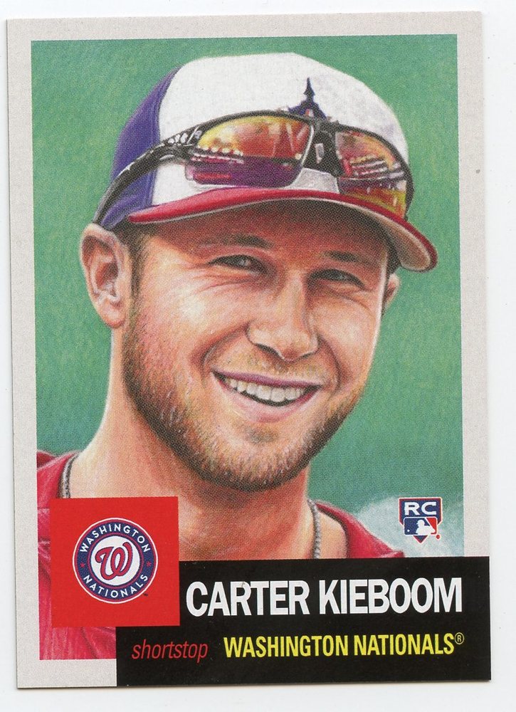 2019 Topps Living #191 Carter Kieboom Rookie Card