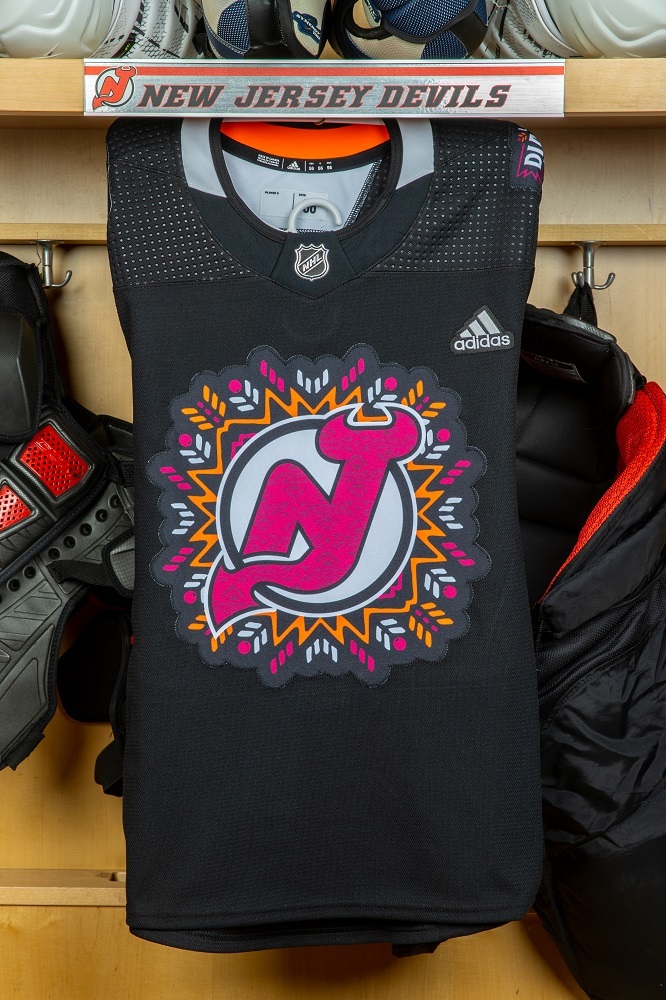P.K. Subban Autographed 2021-22 Hispanic Heritage Warm-Up Jersey - New Jersey Devils