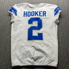 Crucial Catch - Lions Hendon Hooker Game Worn Jersey (10/13/2024) Size 42 With WCF Patch