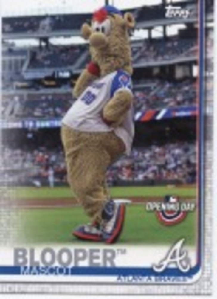 2019 Topps Opening Day Mascots #M1 Blooper