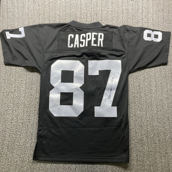 HOF - Raiders Dan Casper Signed Mitchell & Ness Jersey