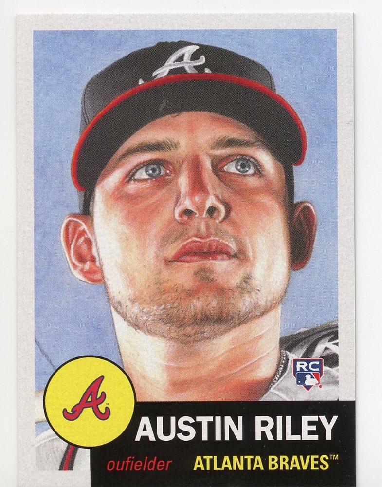 2019 Topps Living #206 Austin Riley Rookie Card