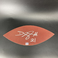 Red Cross - Falcons D'angelo Hall Signed Authentic Panel