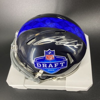 NFL - 49ers Ricky Pearsall Signed NFL Draft Mini Helmet