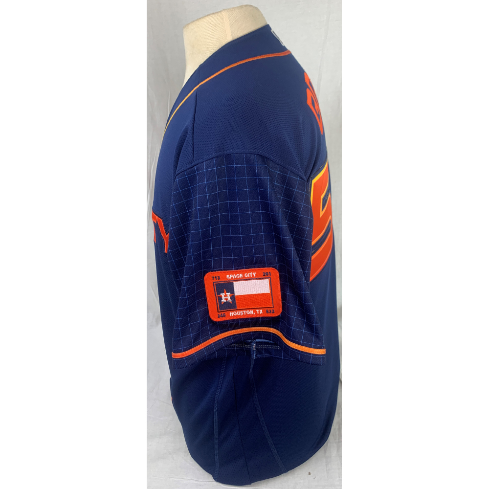 Hunter Brown MLB Debut GameUsed Jersey Houston Astros Auctions