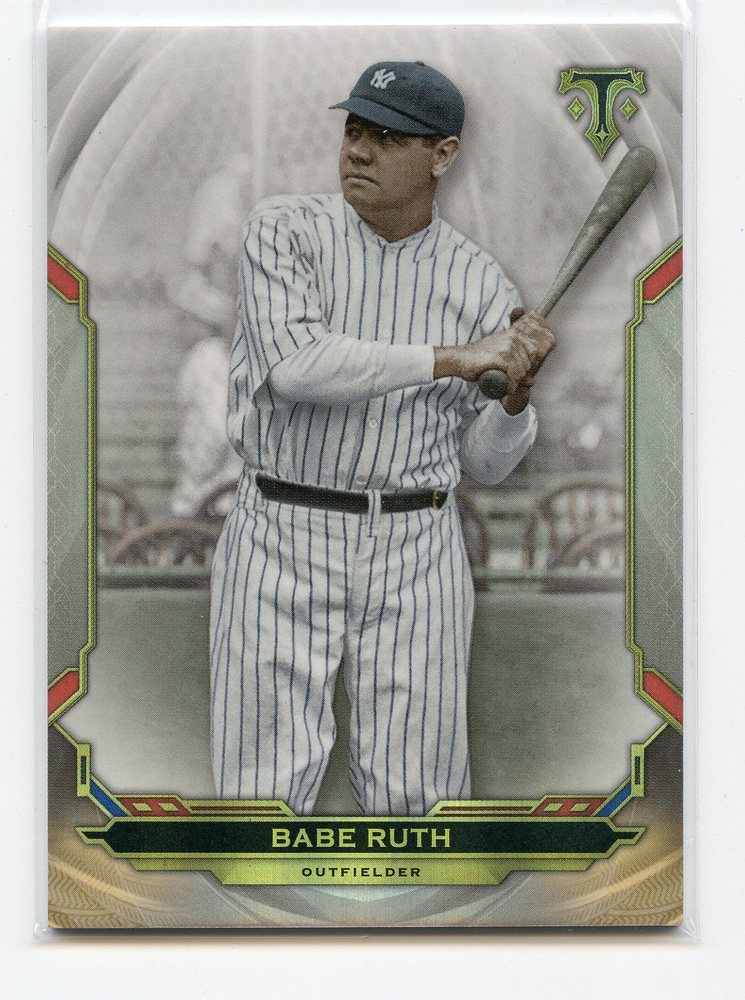 2019 Topps Triple Threads #57 Babe Ruth