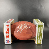 NFL - Bills Dion Dawkins Signed Authentic Football with Pro Bowl Logo